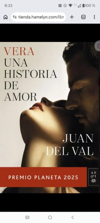 Vera, una historia de amor: Premio Planeta 2025