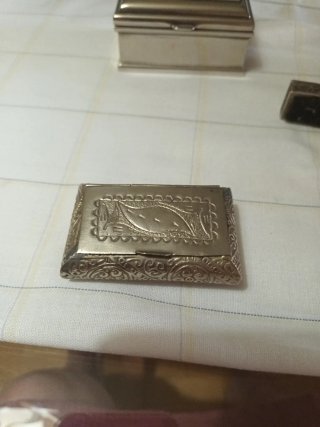 Lote 5 Scatole Decorative Metalliche