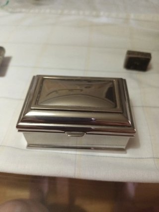 Lote 5 Scatole Decorative Metalliche