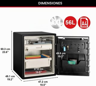 Caja fuerte MASTER LOCK LFW205FYC