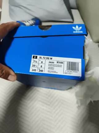 Zapatillas Adidas Clásicas Azul y Blanco