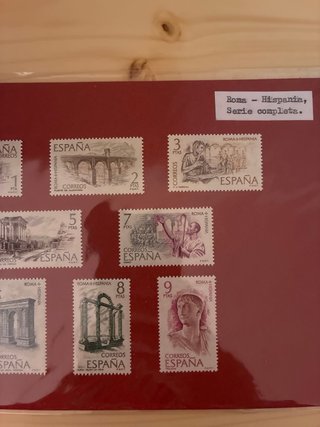 Sellos Roma Hispania Serie Completa