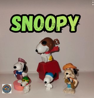 Figuras Snoopy Varias Marcas