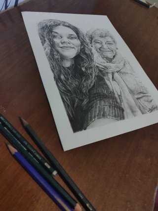 Retrato e ilustración por encargo