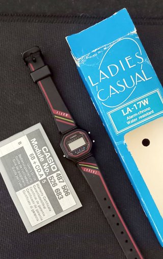 Lotto Casio 4 orologi Ladies da testare