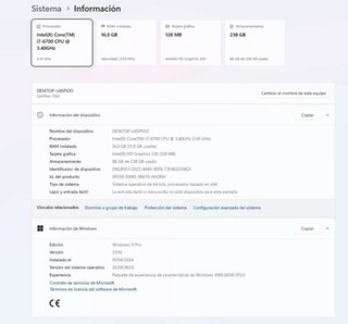 Dell i7 PC + Monitor 27 4K + Docking + Jabbra