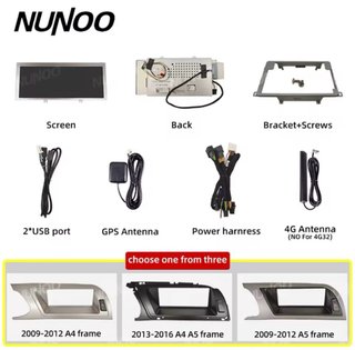 Pantalla Android 14 para Audi A4 B8 / A5 MMI 2G Hi