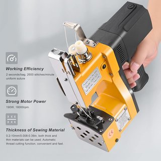 Máquina de coser eléctrica de GK9-520 para sacos
