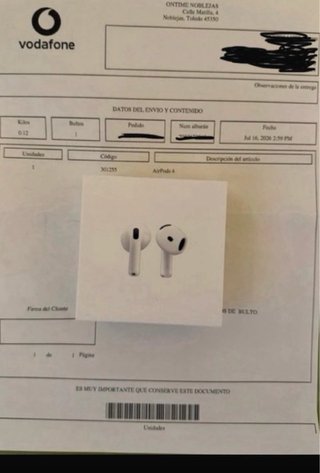 Airpods 4 sin estrenar