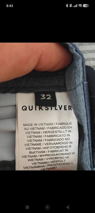 Bañador Quiksilver Azul Talla M