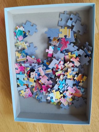 Puzzle Disney Princesas Clementoni 2x60 piezas