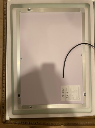 Espejo Baño LED 80x60cm Antivaho