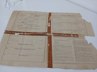 Foglio Congedo Illimitato 1931 Esercito