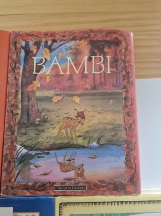 Lote 5 libros Disney clásicos Círculo de lectores