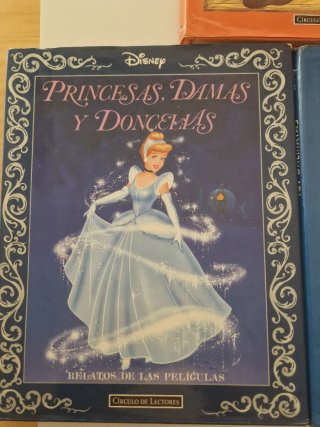 Lote 5 libros Disney clásicos Círculo de lectores