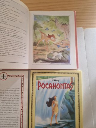 Lote 5 libros Disney clásicos Círculo de lectores