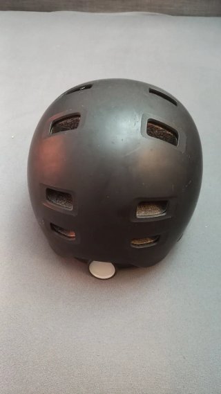 Casco BMX Btwin Negro