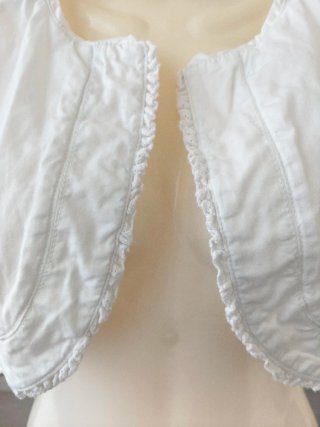 Bolero Blanco Stradivarius Talla M
