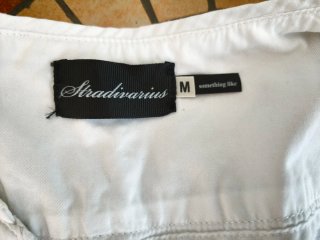 Bolero Blanco Stradivarius Talla M