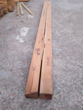 Listones, vigas de madera