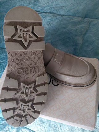 Sapatos Liu Jo Novos Bege/Prata