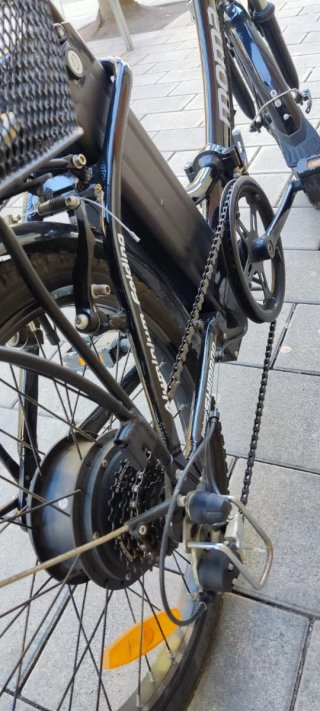 Bicicleta Eléctrica Plegable Moma