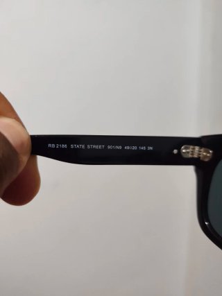 Gafas Ray-Ban State Street Negras Nuevas
