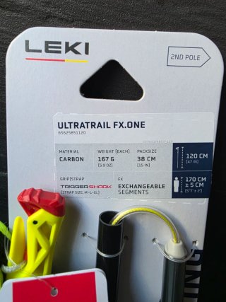 Bastones LEKI Ultratrail FX.One Carbon. NUEVOS.