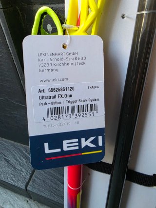 Bastones LEKI Ultratrail FX.One Carbon. NUEVOS.