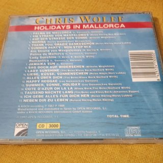 Chris Wolff - Holidays In Mallorca CD