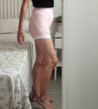 Pack 2 Leggings Shein XS Negro  y rosa