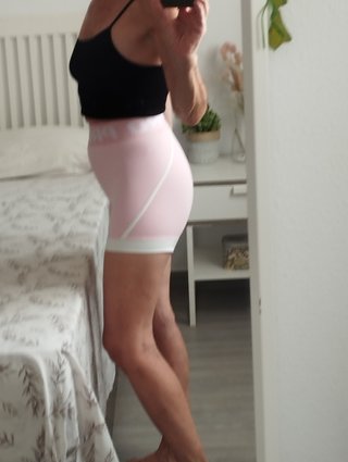 Pack 2 Leggings Shein XS Negro  y rosa