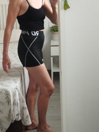 Pack 2 Leggings Shein XS Negro  y rosa