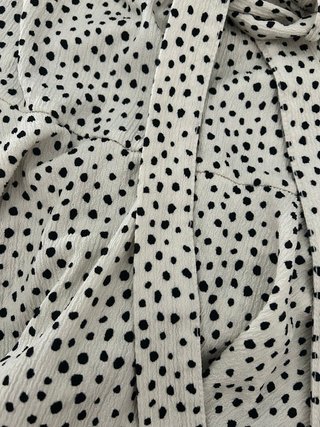 Falda pantalón Stradivarius lunares XS