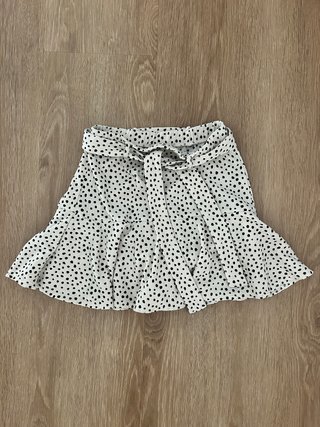 Falda pantalón Stradivarius lunares XS