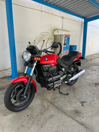 BMW K100 Roja y Negra