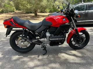 BMW K100 Roja y Negra
