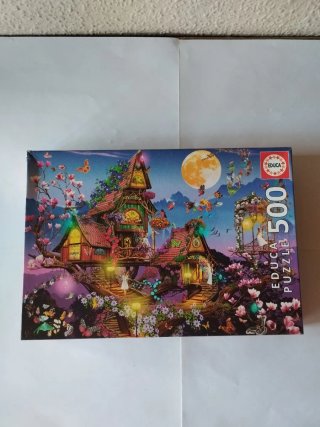 Lote 3 Puzzles Educa 500 Piezas Fantasía