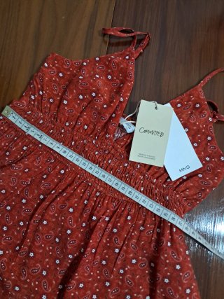 Blusa tirantes estampado paisley da talla