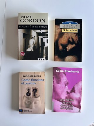 Lote 4 libros temas variados
