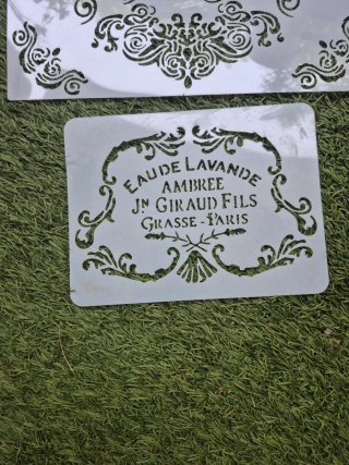Plantillas Vintage para Manualidades (4 uds)