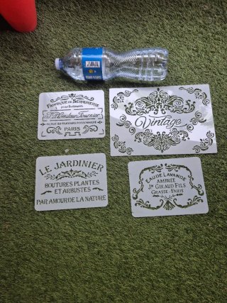 Plantillas Vintage para Manualidades (4 uds)
