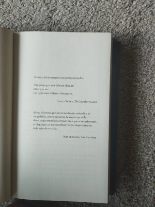 Escrito en el agua