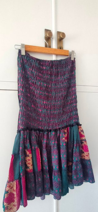 Vestido Indio Estampado Talla Única