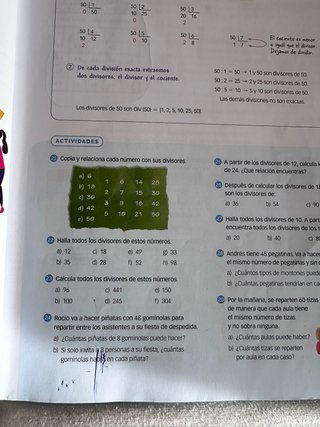 Matemáticas, 1 ESO