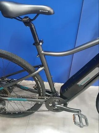 Bicicleta eléctrica de trekking aluminio monoplato 8V