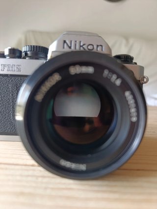 Nikon FM2 + Objetivo Nikkor 50mm f/1.4
