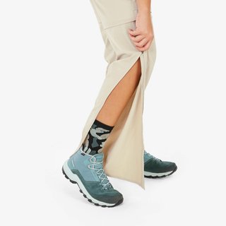 Pantalón desmontable de montaña y trekking Mujer Quechua