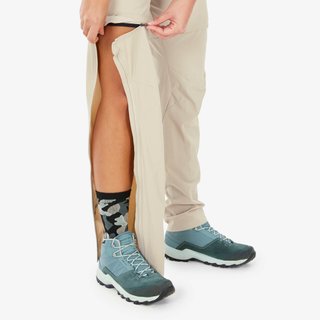 Pantalón desmontable de montaña y trekking Mujer Quechua