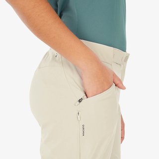 Pantalón desmontable de montaña y trekking Mujer Quechua